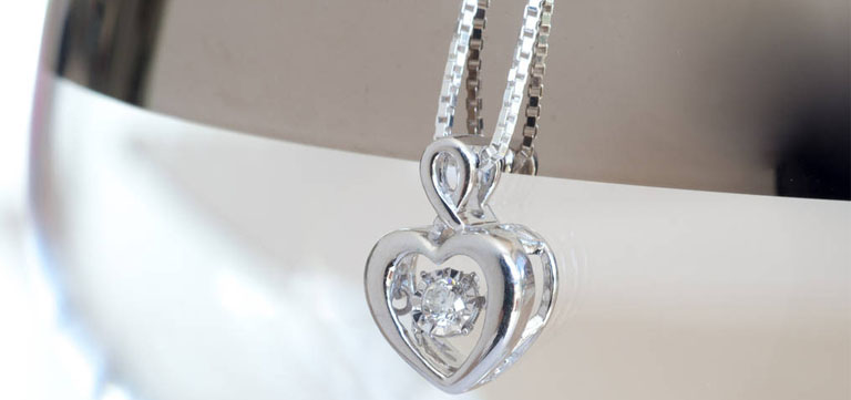 Feel Special Diamond Heart Necklace