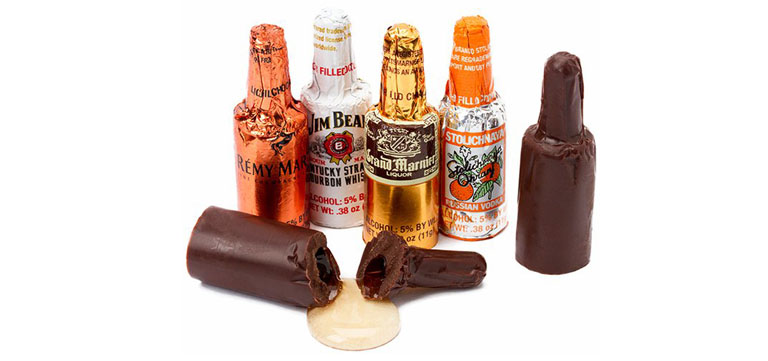  The Chocolate bottles