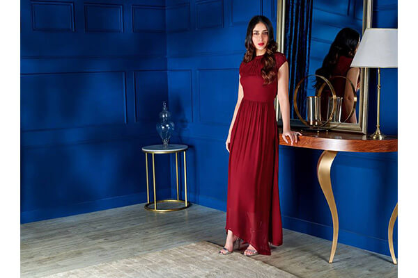 Kareena Kapoor Style Red Maxi Dress