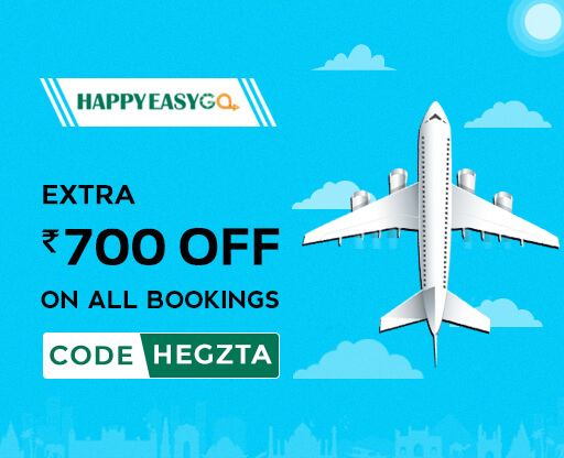 HappyEasyGo Rs 800 OFF Flight Coupons