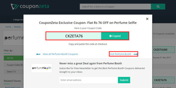 Perfumebooth Coupon