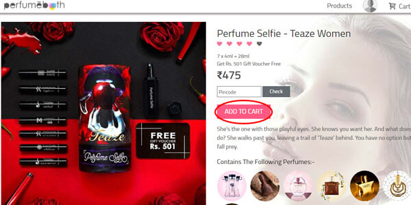 Perfume Add to cart